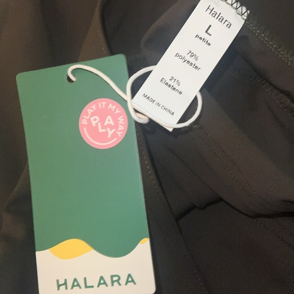 Halara High Waisted Button Multiple Pockets Straight Leg Casual Pants NEW/NWT💚 - Picture 13 of 13